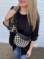 Checkmate Bum Bags: Black