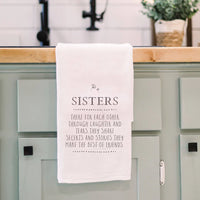 Sisters Tea Towel