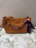 Purse/Phone Accessory-  Pink & Black Leopard