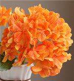 12.5"Real Touch lifelike Hydrangea-6”bloom: Royal Blue