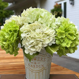 12.5"Real Touch lifelike Hydrangea-6”bloom: Royal Blue