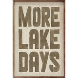 More Lake Days Brown: 5x8