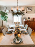 70" Artificial Grey green Eucalyptus Garland seeded