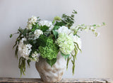 12.5"Real Touch lifelike Hydrangea-6”bloom: Royal Blue