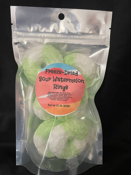 Freeze Dried Fruit Rings: Sour watermelon