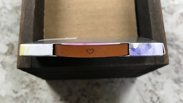 Brown Heart Bracelet