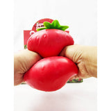 Jumbo Strawberry Squeeze Toy: RED / ONE(4)