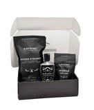 Black Hatchet Gift Set for Men – Grooming & Recovery ⚫ 