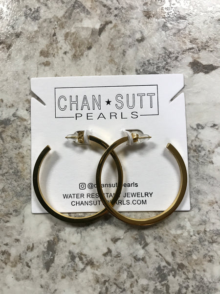 Gold Hoop Earrings