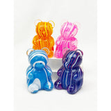 Marbled Gummy Bear Squishy Toy: MIX COLOR / ONE(12)