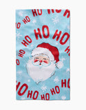 Merry Santa Claus Tea Towel