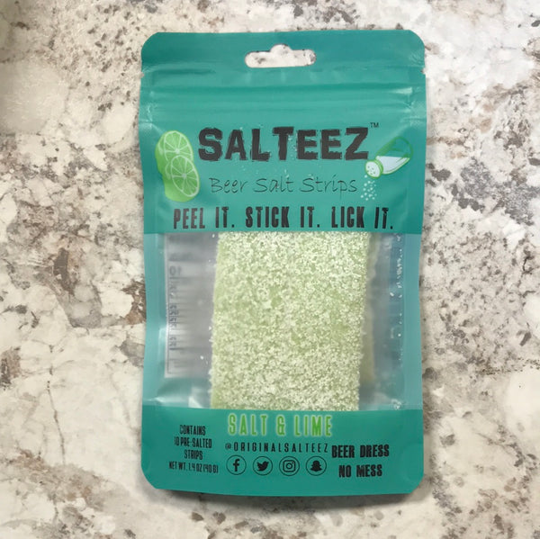 Salteez Beer Salt Strips - Salt and Lime
