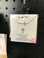 Silver Cross Necklace