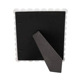 Resin Scallop Edge Decorative Photo Frame - White, 8x10 in.