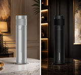 Wireless App and Remote Cylinder Luxury Diffuser : Black