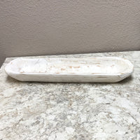 Baguette  Dough Bowl (White)