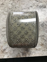 Lattice Diamonds Platinum Ribbon