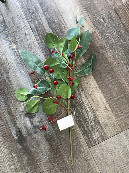 Green Eucalyptus/Berry Spray