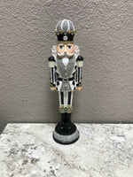 13" Resin Royal Nutcracker Harlequin Suit