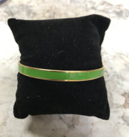 Green Gold Bangle LG