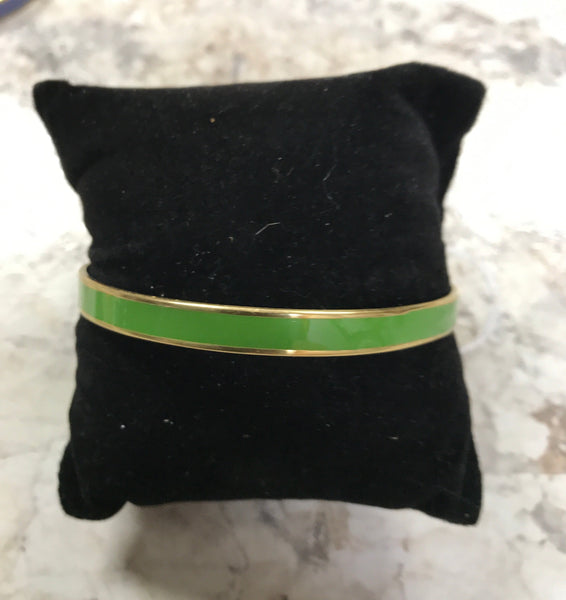 Green Gold Bangle