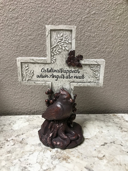 Cardinals appear when... Sympathy Cross