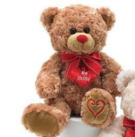 10" Plush Brown Be Mine Bear