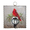 RT Mini Gallery Cardinal on Lamp Post
