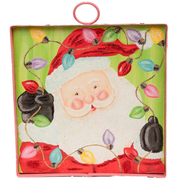 RT Mini Gallery Merry & Bright Santa & Bulbs