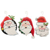 RT Mistletoe Bell Mustache Santa Ornament