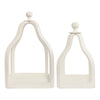 RT Short White Lantern