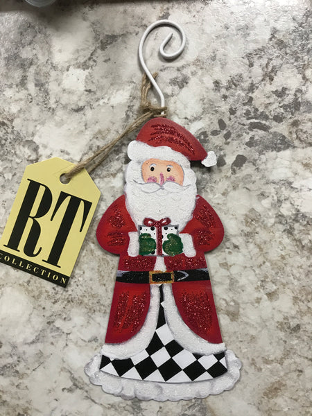 RT Elegant Santa Ornament