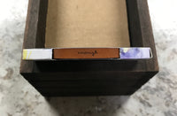 Brown "enough" Bracelet
