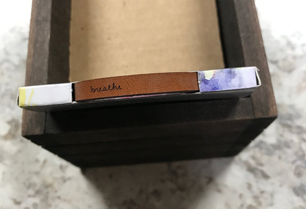 Brown "breathe" Bracelet