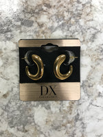 Gold SM Hoop Earrings