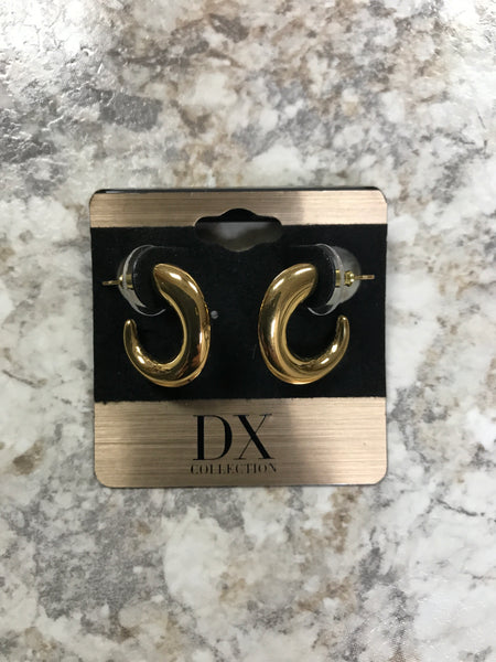 Gold SM Hoop Earrings