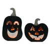 RT Short: Black Jack O Lanterns with LED Lights