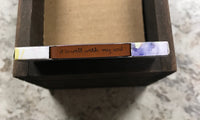 Brown "it is well with my soul" Bracelet