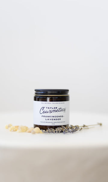 Frankincense + Lavender, Tallow, 2 oz