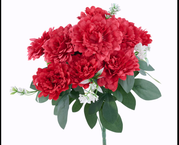 19"L Mum Bush x 11