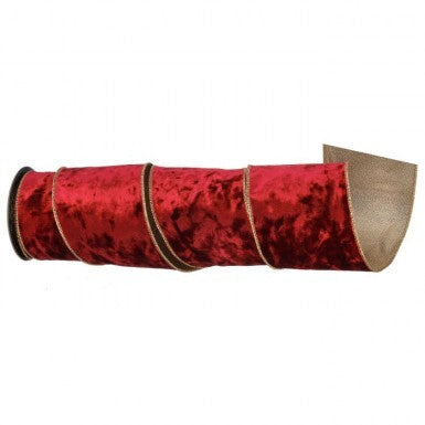 4"X5Y LUXURY TEXTURED VELVET RIBBON