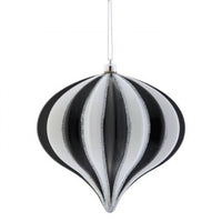 5.5" VP KISMET STRIPE ORNAMENT