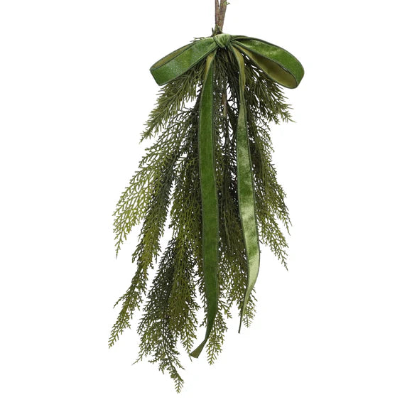 Reveuse Velveteen Olive Ribbon