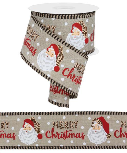 Merry Christmas Santa/Stripe