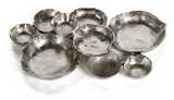 Cluster of Nine Serving Bowls-Nickel