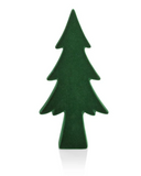 Green Flocked Tree- 8.75"