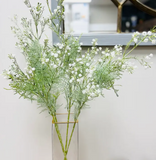 Designer's Pick-Frosted Soft Touch Baby's Breath Spray