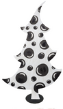 Black & White Dot Tree