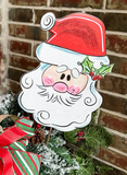 Broom Mustach Santa