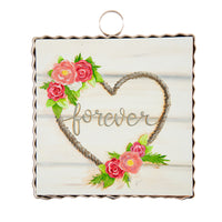 RT Mini Forever Rope Heart Print